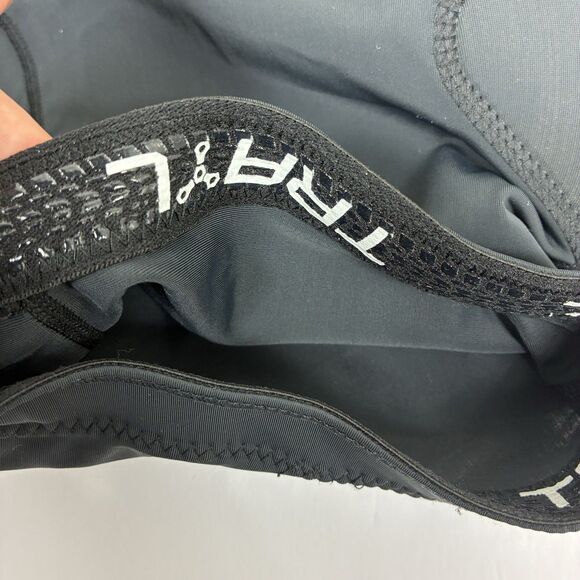 Trayl Cycling Shorts Women’s Small Black Padded Polyester Spandex Blend Leg Grip - Picture 4 of 8